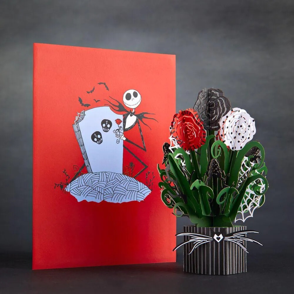 Lovepop The Nightmare Before Christmas - Card w/ Mini Bouquet